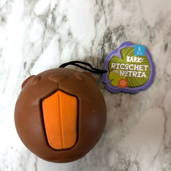 Bark Brown and Cream Dog Toys - Picture 3 of 4